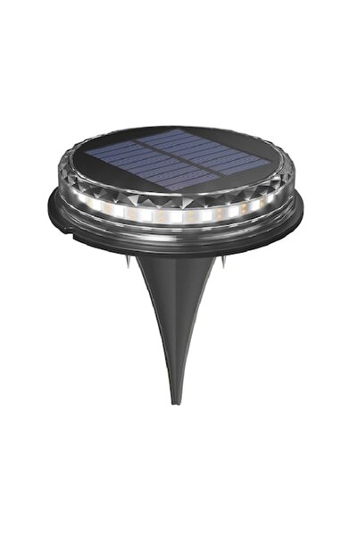 Danex solar LED spot lamp for garden, 8 LEDs, ABS and polycarbonate, 1.2V 600mAh, 12 x 13.5 cm, cool