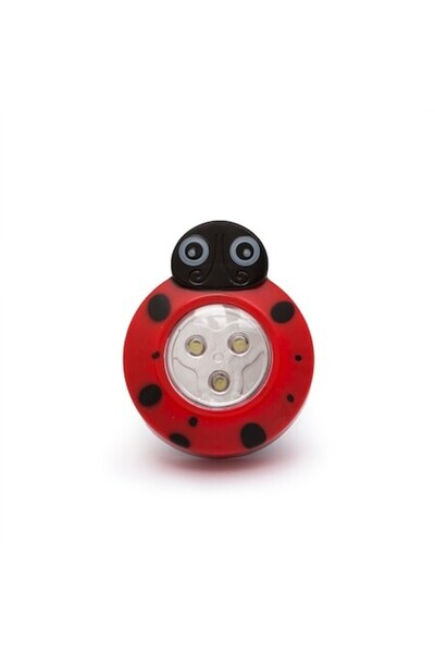 Evia Decorative Night Light with Button, Ladybug Model EV1136