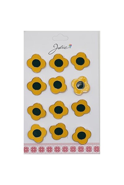 Danex Комплект от 12 брошки с цветя Martisor за деца