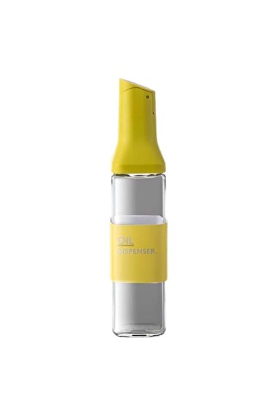 Danex Oil Dispenser, Automatic Gravity-Induction Opening/Closing, 500 ml, Yellow