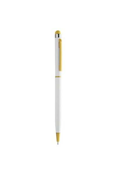 SOHO Stylus pen compatible with touch-screen devices, pen-tip, White-Yellow