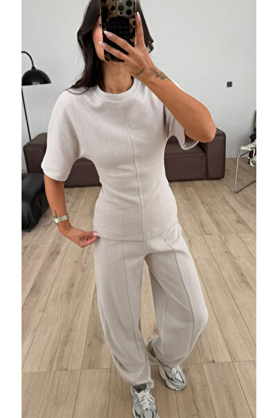 Paw Garage Women's Thessaloniki Fabric Blouse & Balloon - Shalwar Pants Bottom - Top Set