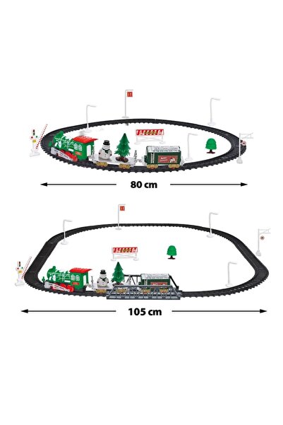 LIGHT AND SOUND Christmas train for tree - with music, lights