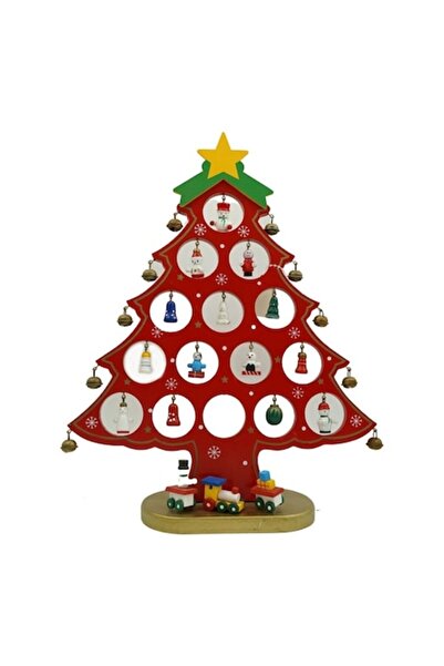 Danex Χριστουγεννιάτικο δέντρο διακόσμησης 15 θήκες Κόκκινο 25,5x33 cm