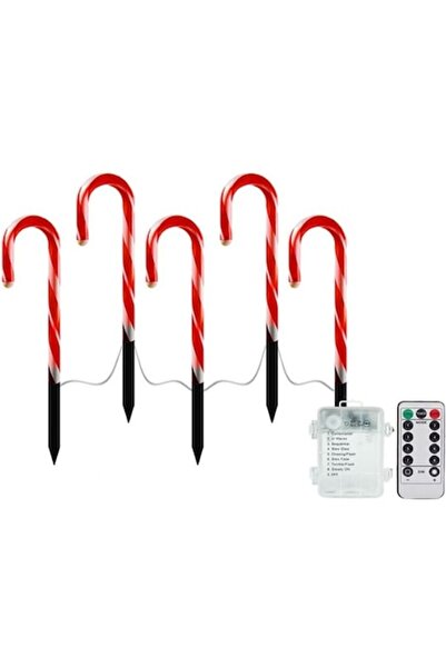 Danex Decorațiune luminoasă de Crăciun cu baterii – Acadea, exterior, 28 cm