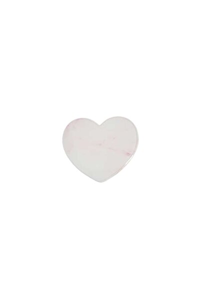 SOHO Heart-Shaped Popsocket Adhesive Phone/Tablet Stand - White