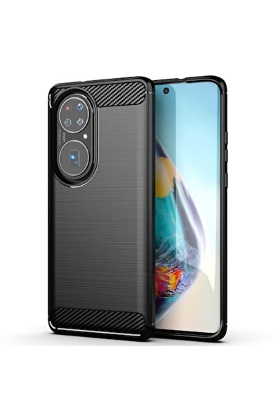 SOHO Protective Case for Huawei P50 Pro, TPU Carbon, Black