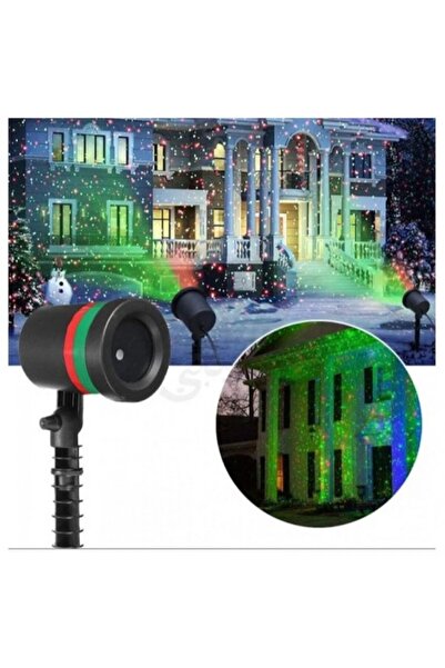 CeBros Laser Light Projector with Green and Red Lights for Outside the House