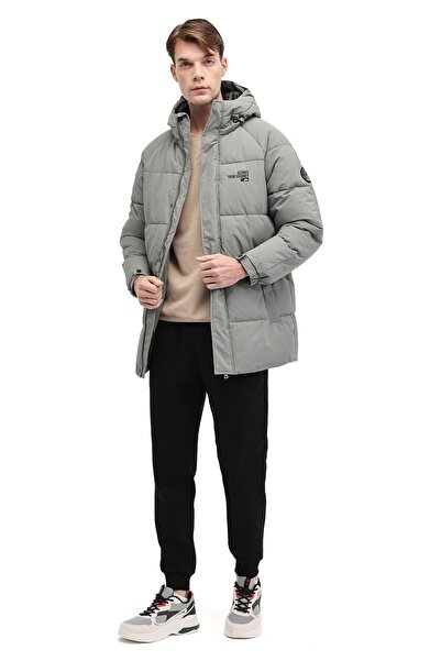 Kinetix ML COLIN 3OTW500 5PR Зелений чоловічий довгий пальто