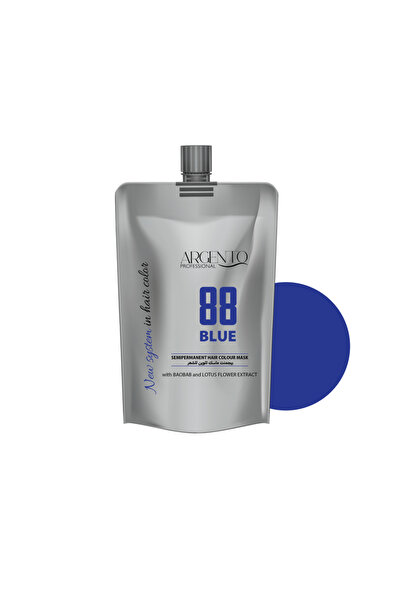 Argento Pro Semi-Permanent Hair Color Mask Blue 88, 200 ml