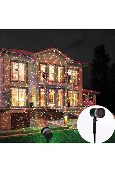 CeBros Laser Light Projector with Green and Red Lights for Outside the House
