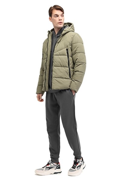 Kinetix Ml Block Coat 5Pr Khaki Men's Short Coat