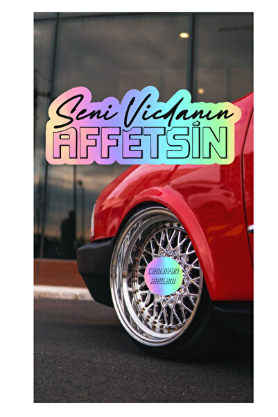 Çağlayan Reklam ملصق زجاج السيارة والدراجة النارية بتصميم ثلاثي الأبعاد مع عب...