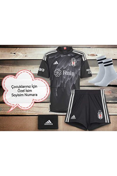 Forma KİŞİYE ÖZEL İSİM-NUMARA Beşik.tâş- 2023/2024 Sezon SİYAH KANAT DESENLİ ...