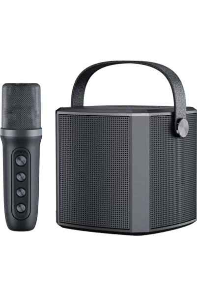 JAJEEK YS-102 Bluetooth Karaoke Speaker with Wireless Microphone - Portable Family KTV System