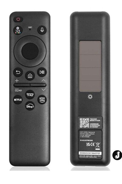 JAJEEK جهاز تحكم عن بعد بديل يعمل بالطاقة الشمسية BN59-01432A لجهاز Samsung N...