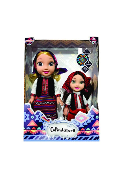 Piccolino Set de joaca interactiv cu 2 papusi - Colindatorii
