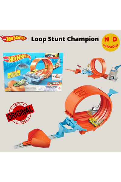 mattel Hot Wheels Action Dragstrip High Speed ​​Drift Circuit, Hot Wheels Loop Stunt Launcher Track