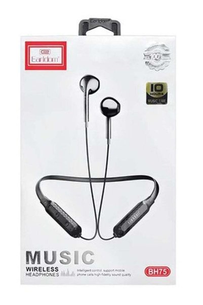 JAJEEK ET-BH75 Neckband Bluetooth Earphone – Comfortable Fit & High-Quality S...