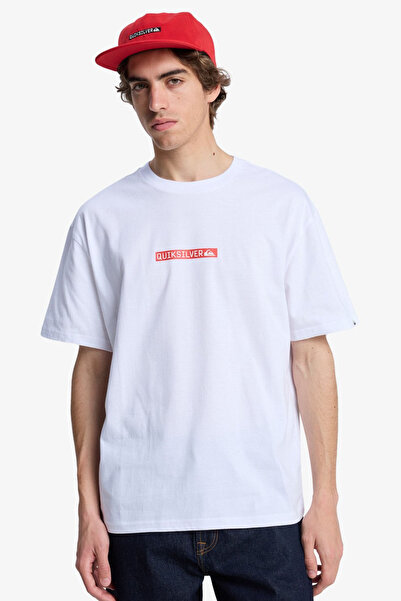 Quiksilver DNA CLICKER TEE Beyaz Erkek Kısa Kol T-Shirt
