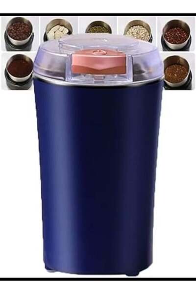 JAJEEK مطحنة كهربائية صغيرة للمطبخ - مطحنة قهوة وتوابل رطبة وجافة