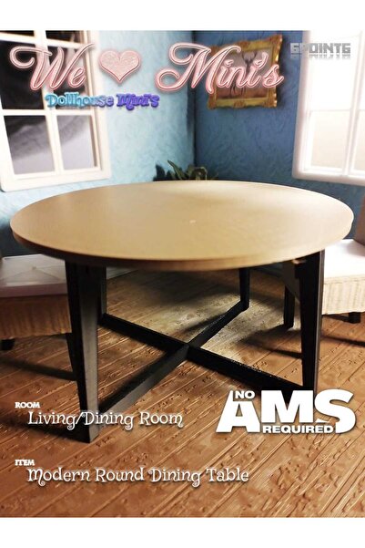 MOON SİRİUS 1\10 MASA MAKET -BEBEK Vİ EŞYASI