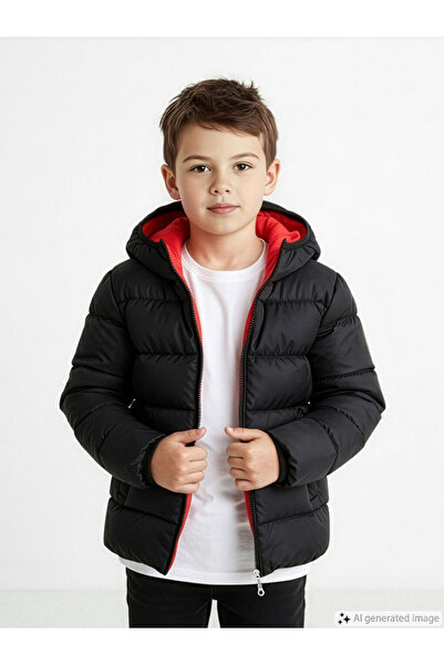 LC Waikiki Lcw Kids Hooded Boys' Puffer Jacket