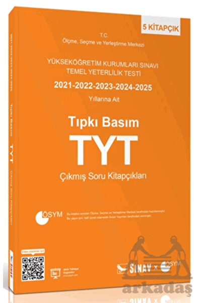 Sınav Yayınları TYT Tıpkı Basım Son 5 Yıl Çıkmış Soru Kitapçıkları