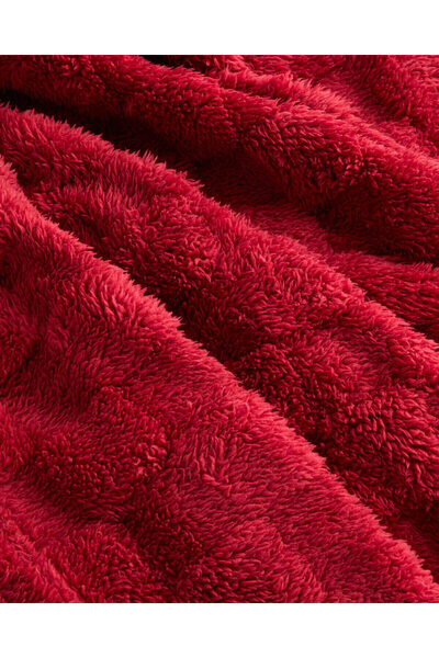 English Home Fancy Square Koltuk Şalı 120x160 cm Bordo