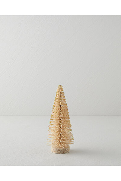 English Home Yılbaşı Ağacı Dekoratif Obje 20 cm Şampanya