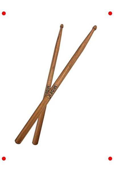 ulupazarlama عصي الطبول من خشب البلوط - عصي طبول 5A (زوج واحد)