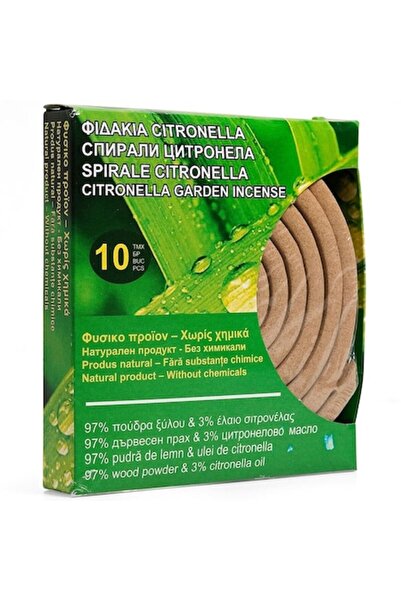 OEM Citronella mosquito coils, Ramdeco, 10 pcs