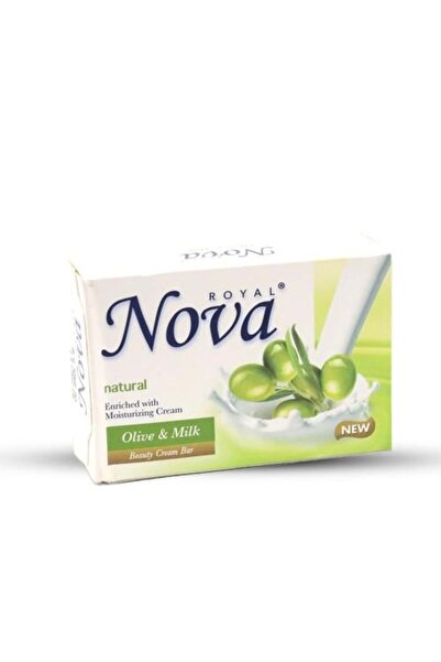 Nova Royal Natural Soap - Olive & Milk Scent, 140 g