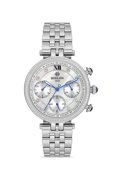 Hislon Qt144S-10Ss Women Wrist Watch