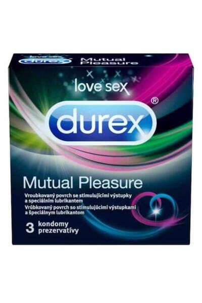 Durex Prezervative Plăcere Reciprocată, 3 bucăți