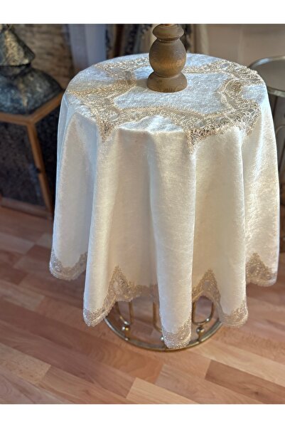 Ceki Home ✨ Melisa Velvet Round Tablecloth ✨