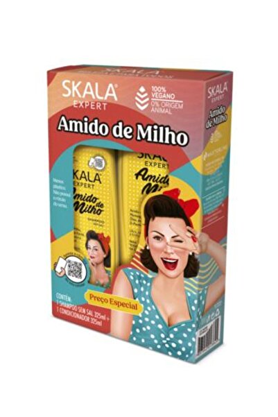 Scala Expert مجموعة شامبو وبلسم أميدو دي ميلهو لنمو الشعر - 2 × 325 مل