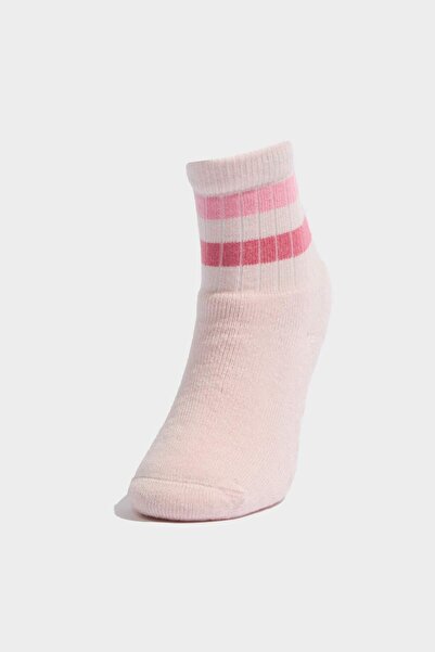 DeFacto Бебешки момичешки безшевни 3-компонентни памучни чорапи G5481A5NS