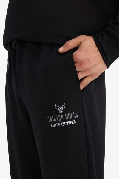 DeFacto DeFactoFit NBA Chicago Bulls Standard Fit Modal Jogger F1460AX25AU