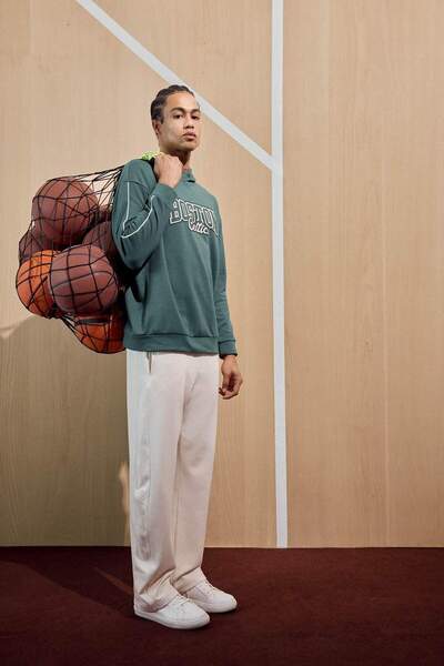 DeFacto DeFactoFit NBA Brooklyn Nets Χαλαρή Εφαρμογή Modal Jogger G3651AX25AU