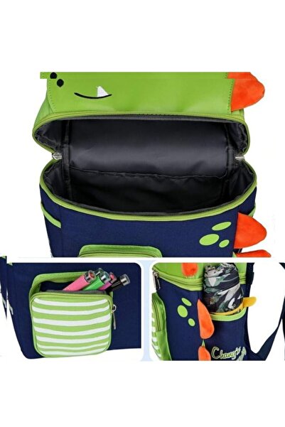 Generic Dinosaur Safety Harness Backpack Toddler Walking Leash Removable Tether Kids Bag 2 to 6 Years Old