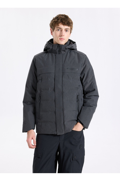 Discovery Expedition D5WM-MNT3723 Antrasit Düz Erkek Mont