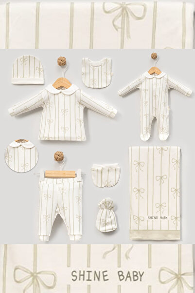 Naka Concept Shine Baby Baby Boy 8 Piece Hospital Discharge Set