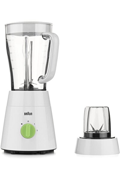 Braun 2-in-1 Blender JB0115WH, 500W, 1.5 L, 2 Speeds, Pulse, White