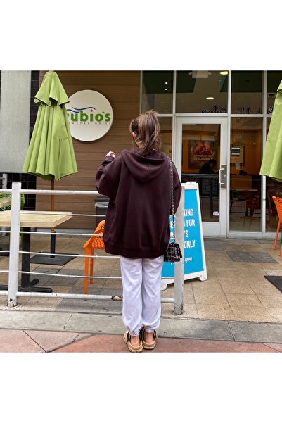 Nike Спортно облекло Phoenix Fleece Oversize Kesim Kadın Sweatshrit