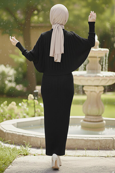 benguen Bolero Knitwear Dress R4478 Black