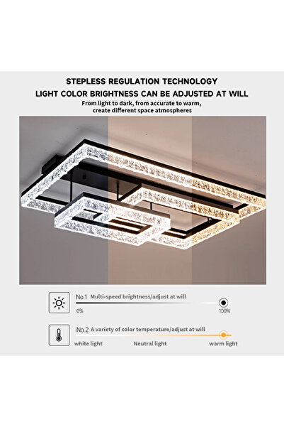 Generic Italian minimalist ceiling lamp — Nordic light luxury, ice crack design