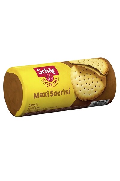 Schar Maxi Sorrisi 250g - Gluten Free Cocoa Cream Biscuit
