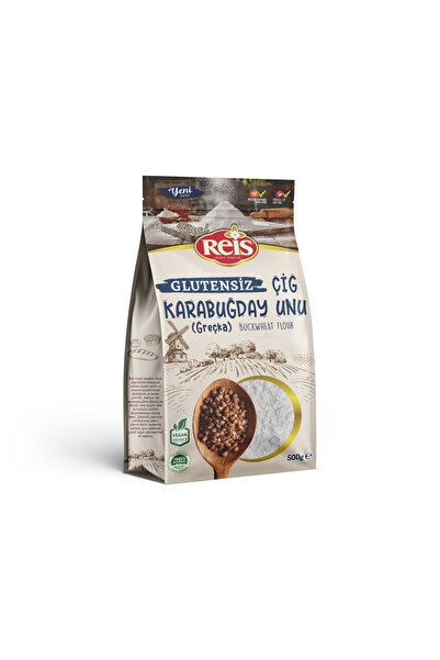 Reis Bakliyat Glutensiz Çiğ Karabuğday Unu (Greçka) 500gr