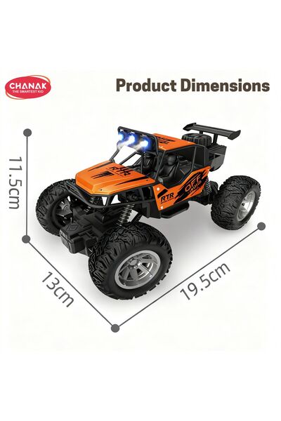Chanak Explorer Alloy RC Car (1:20 Scale) High-performance 4WD off-road vehicle (Color as per Availability)